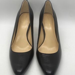 2” Heel Black Cole Haan Dress Shoe